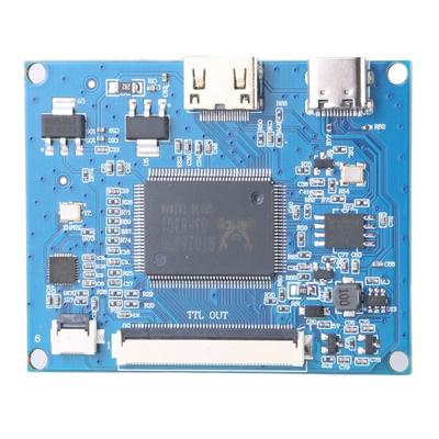 Плата драйвера LCD экрана 50Pin TTL Блок сборки LCD дисплея 800x480 Комбинированная плата драйвера-контроллера