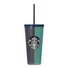 Starbucks Cold Cup Tumbler, Dual Blue, 591ml, Coffee, Starbucks Gift, Water Bottle