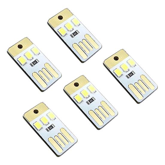 5Pcs Outdoor Camping Portable USB Mini Light Night LED Desktop Computer Lamp