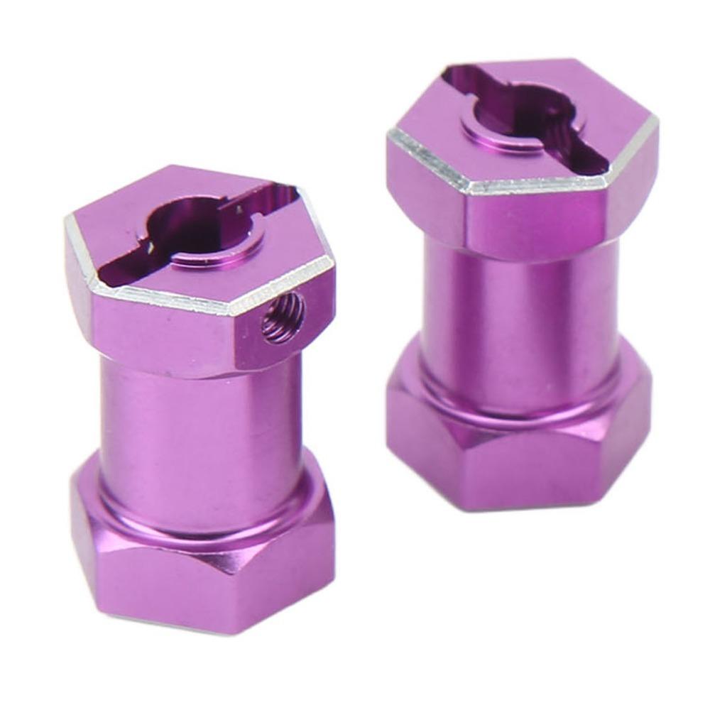 4Pcs/Set RC Cars Accessories Hex Drive Adapter Set Metal Crawler Wheel Adapter For 1/10 RC Crawler