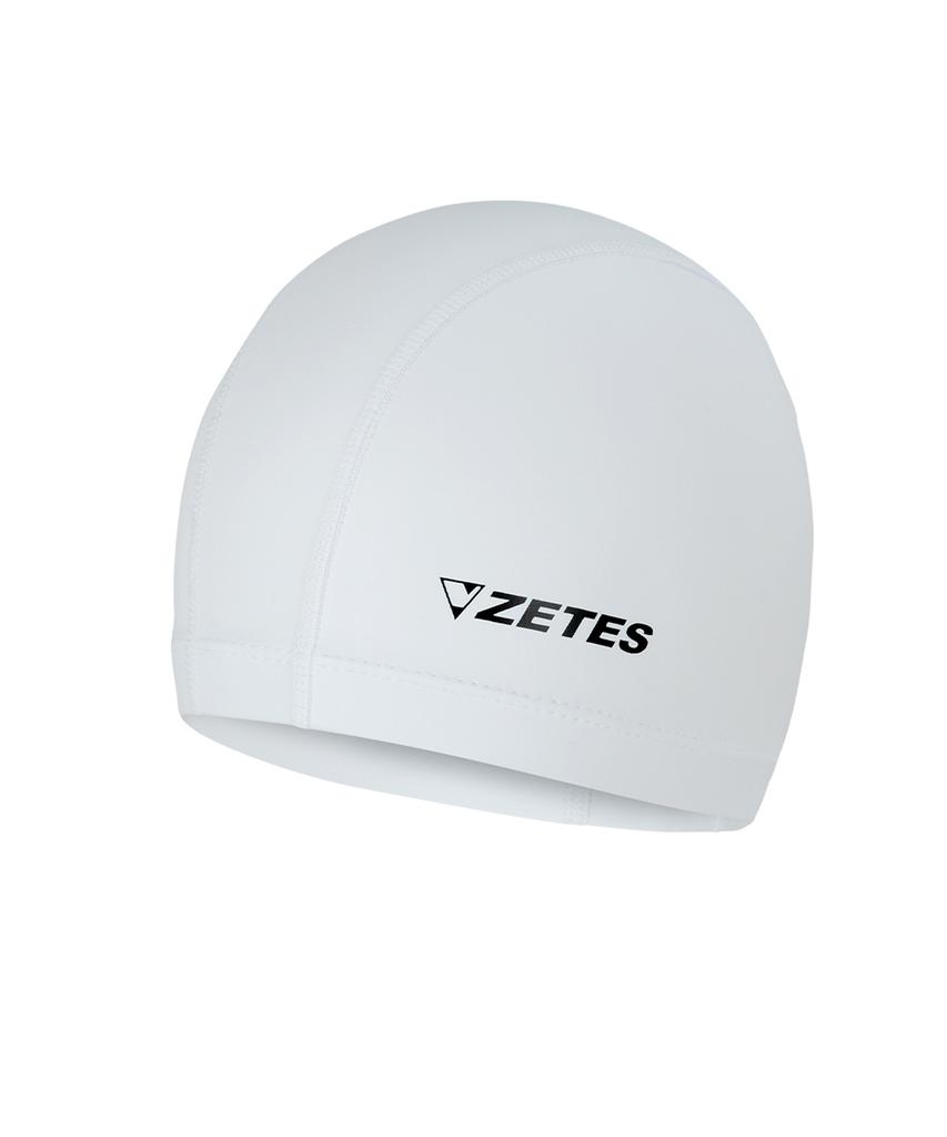 Jeteseu Flex Shield Белая шапочка для плавания с покрытием из уретана