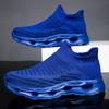 Women's Black Blue Green Khaki Driving Shoes Men Casual Slip on Walking Socks Shoes Couple Jogging Sneakers for Students Plus Size