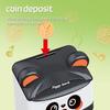 Kids Panda Piggy Bank Auto-Roll Password Fingerprint Unlocking Battery Operated Electric Coin Cash ATM Machine Boys Girls Birthday Gift