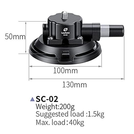 LEOFOTO Camera Suction Cup Officially Imported in Japan SC-02 /