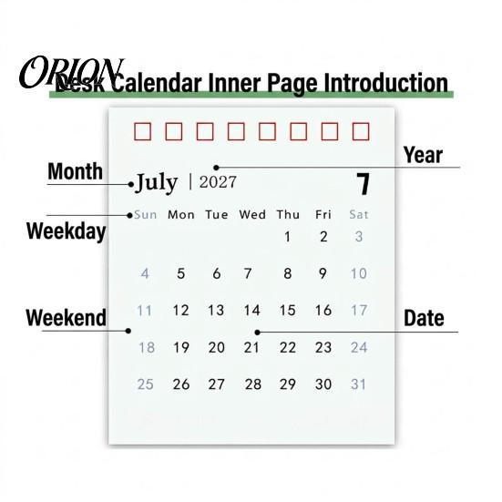 Spiral Bound Calendar 2026-2027 Mini Desk Calendar, 18 Months July 2026 to Dec 2027 Small Desktop Flip Floral Theme Standing with Twin-Wire Binding
