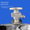 Jundingying 304 High-Temperature Hard Seal Flange Ball Valve
