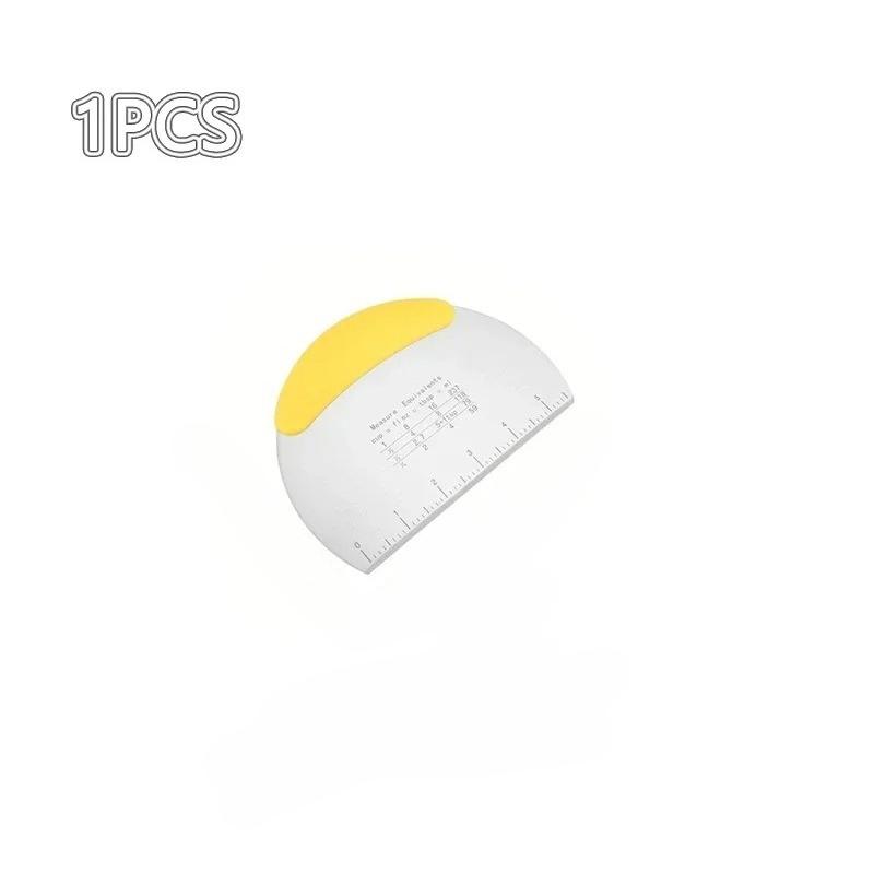 Скребок из нержавеющей стали для выпечки тортов, резак для муки, теста, молока, сахара, нож для соскабливания крема, кухонные принадлежности для выпечки