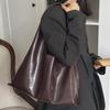 Кожаная сумка East Gate Oil Wax Leather Tote Bag Большая вместительная сумка через плечо Commuter Simple Design Женская сумка