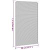 Magnetic Window Insect Screen White 80 x 140 cm