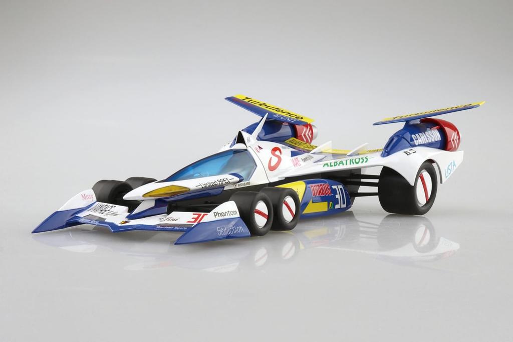 Aoshima Bunka Kyozai Cyber Formula Super Asurada Пластиковая модель (АОСИМА) 1/24 AKF-11