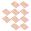 10 Bags Wooden Stick Body Double Pointed Cotton Swabs  Eyeliner & Cosmetic Touch-Up Work