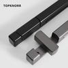 2022 New Invisible Magnetic Door Lock Interior Background Wall Storage Room Door Handle Hidden Cloakroom Gold Single Door Lock