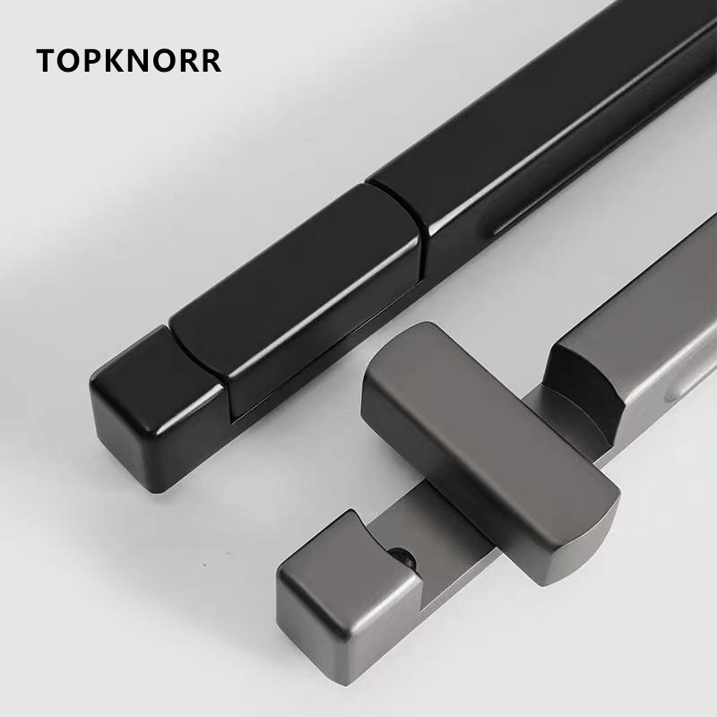 2022 New Invisible Magnetic Door Lock Interior Background Wall Storage Room Door Handle Hidden Cloakroom Gold Single Door Lock