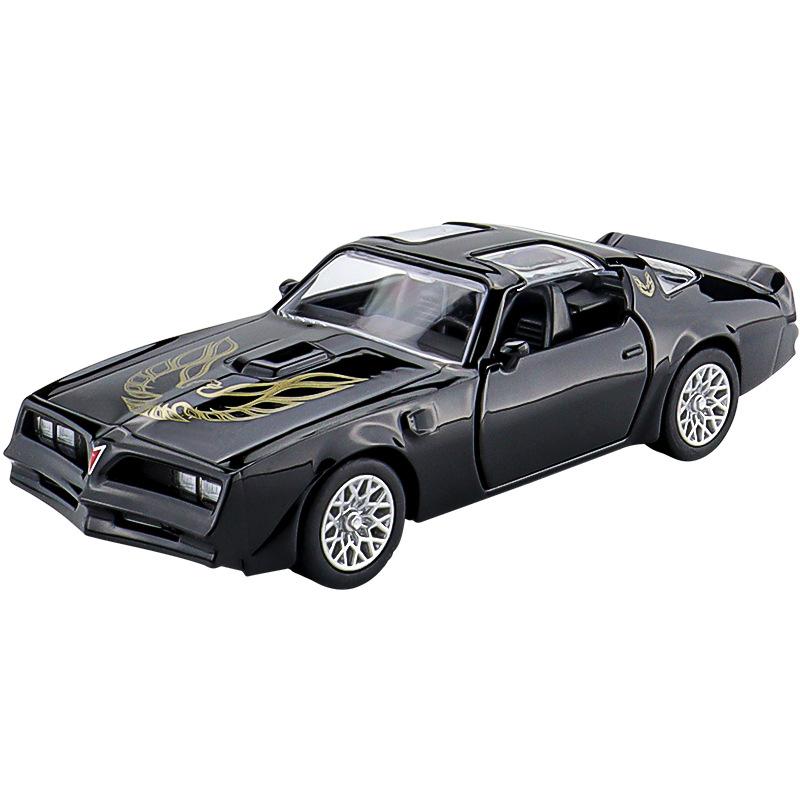 Simualtion 1:36 Pontiac Firebird Alloy Sports Car Model Diecast Metal Toy Vehicles Childrens Toy Collection miniature voiture