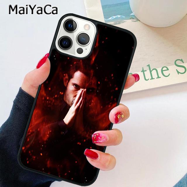 MaiYaCa American TV Lucifer Phone Case Cover For iPhone 17 Air 16 15 plus 11 12 13 14 pro max shell coque