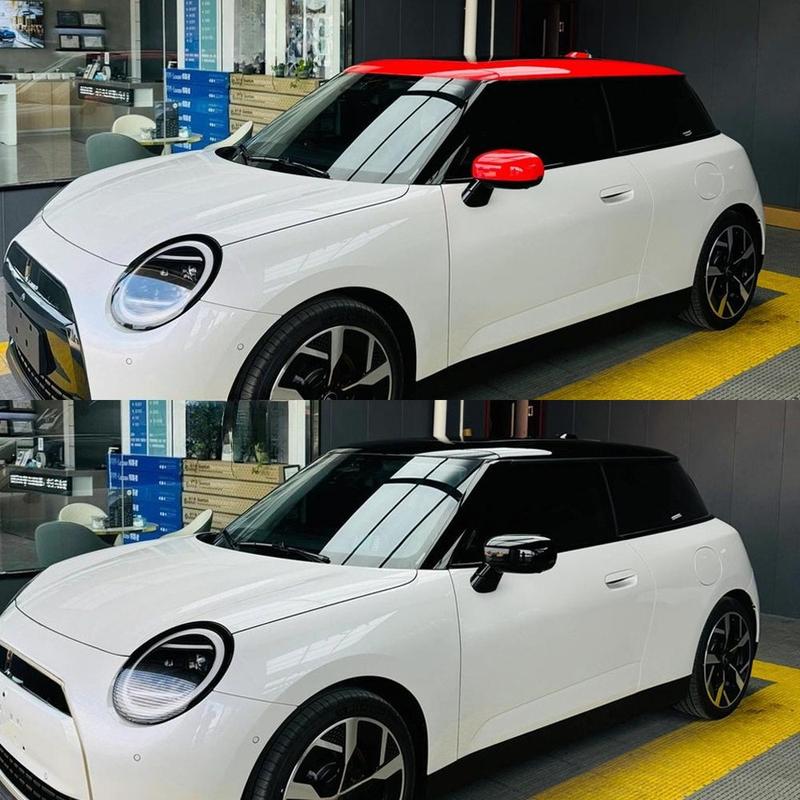 Для MINI Умный Автомобиль Виниловая Пленка для Крыши Самоклеящаяся Наклейка Изменяющая Цвет Водонепроницаемая Без Пузырей Автомобильная Фольга Автоаксессуары