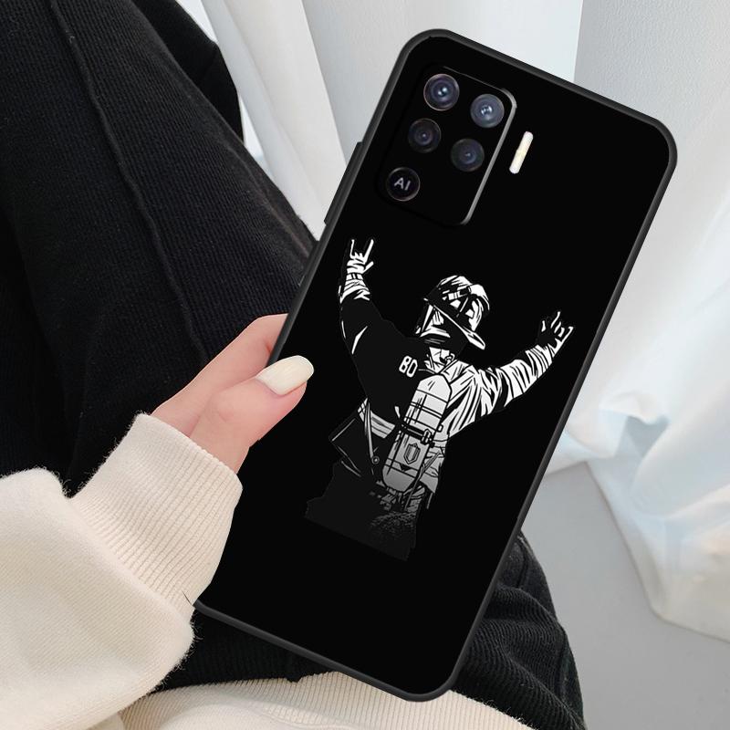 Firefighter Heroes Fireman Phone Case For OPPO A5 A9 2020 A31 A53 A53S A1K A15 A16 A52 A72 A83 A91 A93 A54 A74 A94