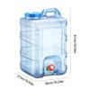 15/19/20/22/24/28 л Контейнер для воды со съемным краном Портативное ведро для воды для кемпинга Без протечек для кемпинга, рыбалки, пикника