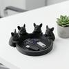 3D-печатная фигурка собаки Милая статуэтка животного Креативное художественное украшение для книжной полки камина Стильный органайзер для украшений
