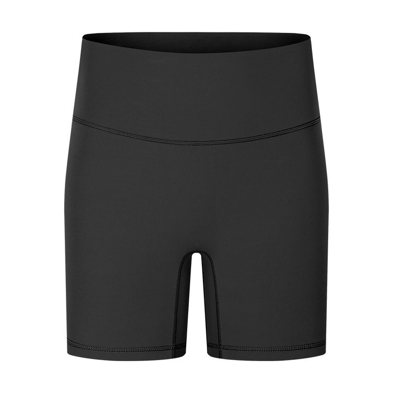 Lulu Seamless Female Summer High Waist Hip Lifting Yoga Shorts