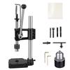 Jvedo Hand Press Machine Leather Craft Hand Press Leatherwork Drilling Punch Hand Press Body Drill Chuck PP Board Diamond Perforation Eyelet Punching