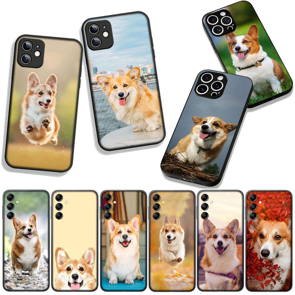 Phone Cover Dog Cute Corgi for Motorola Moto G54 G05 G24 G45 G55 G75 G85 G15 G57 G86 Power Edge 50 30 Ultra Fusion neo Pro Case