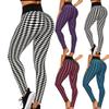 Women's Print Sport High Waist Yoga Pocket Short Training Running Yoga Pants