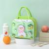 Thickened 3D Cartoon Insulated Lunch Bag Handheld Cool Food Bag Portable Cartoon Lunch Bag  Camping