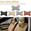 Car Headrest Neck Support Solid Color Universal Automotive Neck Rest Cushion Automobiles Parts Accessories