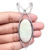 Scolecite Shell Gemstone Mother's Day Handmade Jewelry Necklace 20 In