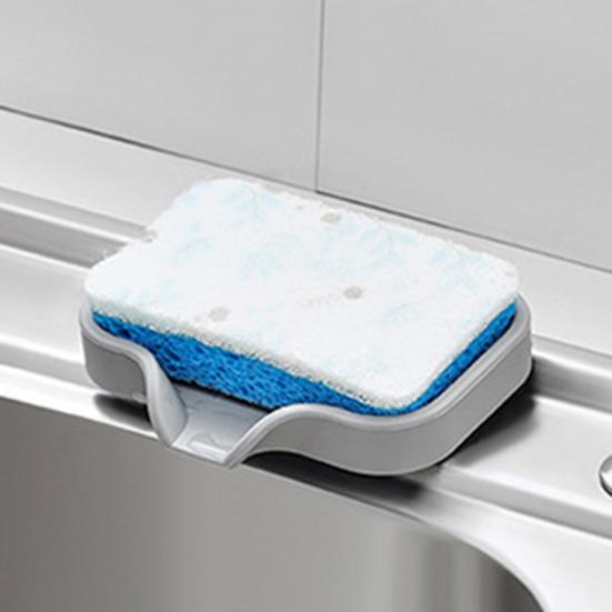 Мыльница, силиконовый поддон для раковины со сливным носиком, многоразовая, легко моющаяся, щетка для мытья столешницы, полка для хранения мыла, кухонный органайзер