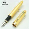 JINHAO X450 Благородный Золотой 18KGP Перо Высококачественная Ручка-перо Поворотная Резная Канцелярия Школа и Офис для Письма