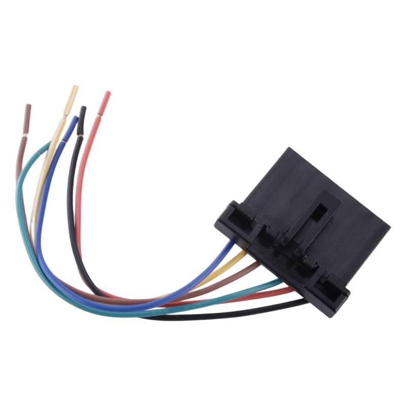 2Pcs Left Right Rear Tail Lamp Light Connector Adapter Harness Cable Wire Wiring Plug Pigtail Fit for Ford Transit Mk6 MK7 2006