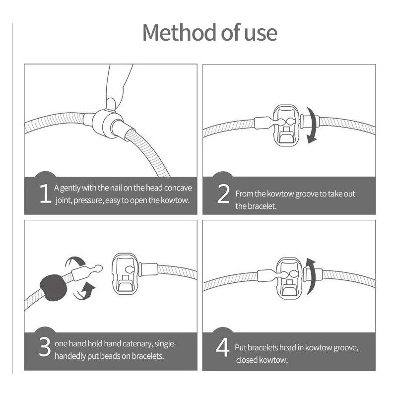 17-22 см браслеты-цепочки «змейка» медного цвета с надежной застежкой-сердечком, бусины, шармы, браслет для женщин, изготовление украшений своими руками
