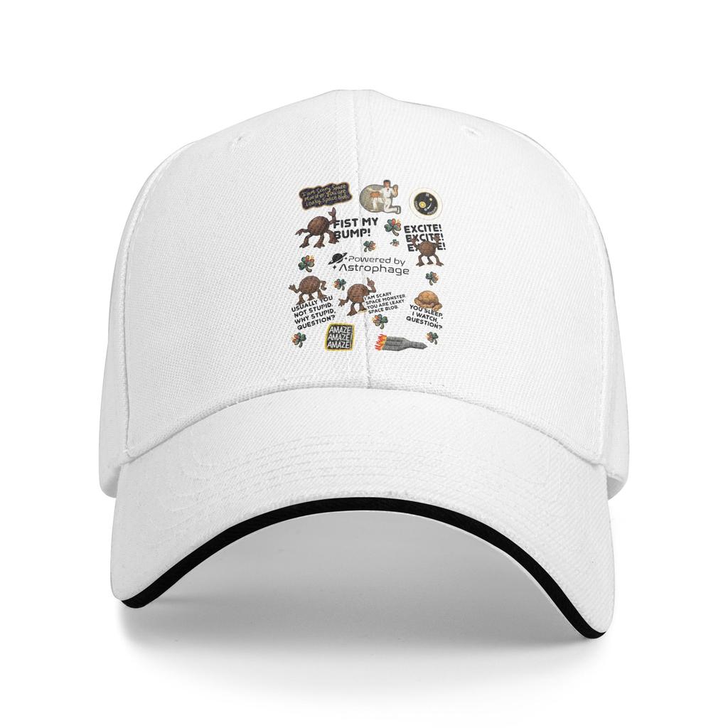 Project Hail Mary Space Rocky Baseball Cap Fashion Sandwich Cap for Men Women Adjustable Dad Hat Fishing