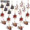 WTEMPO Christmas Dancing Angel Decor Doll Pendants Christmas Tree Hanging Ornaments Indoor & Outdoor Holiday Decoration Christmas Party Decoration