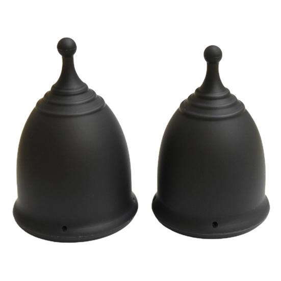 Складная силиконовая менструальная чаша 25/30 мл, легко снимаемая тампонная подушечка, альтернатива мягкой многоразовой чашечке для первых месячных для женщин