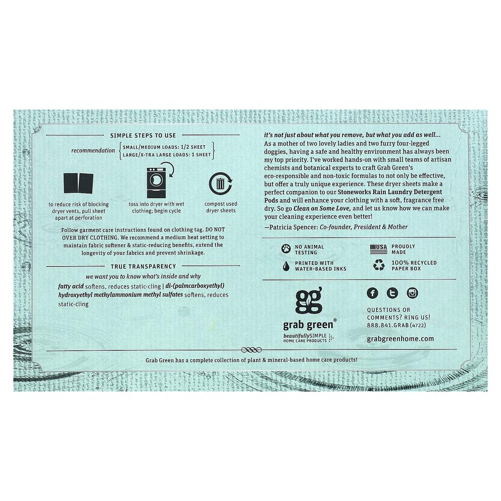 Stoneworks, Салфетки для сушки, Дождь, Биоразлагаемые салфетки, 80 штук
