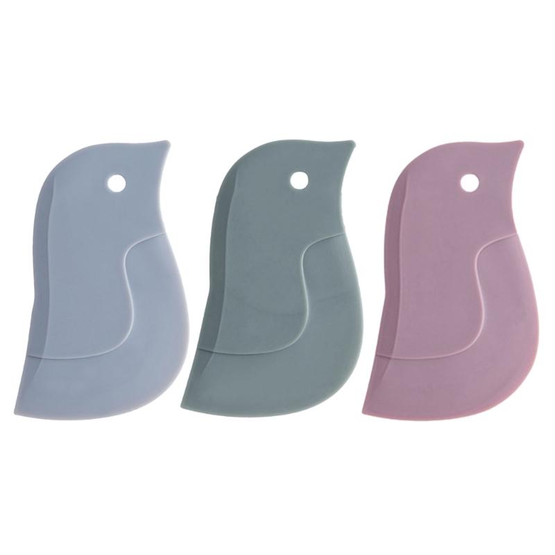 Soft Flexible Silicone Penguins Kitchen Scrapers For Baking And Cooking Tasks Dishwasher Safe Cleaning Tool