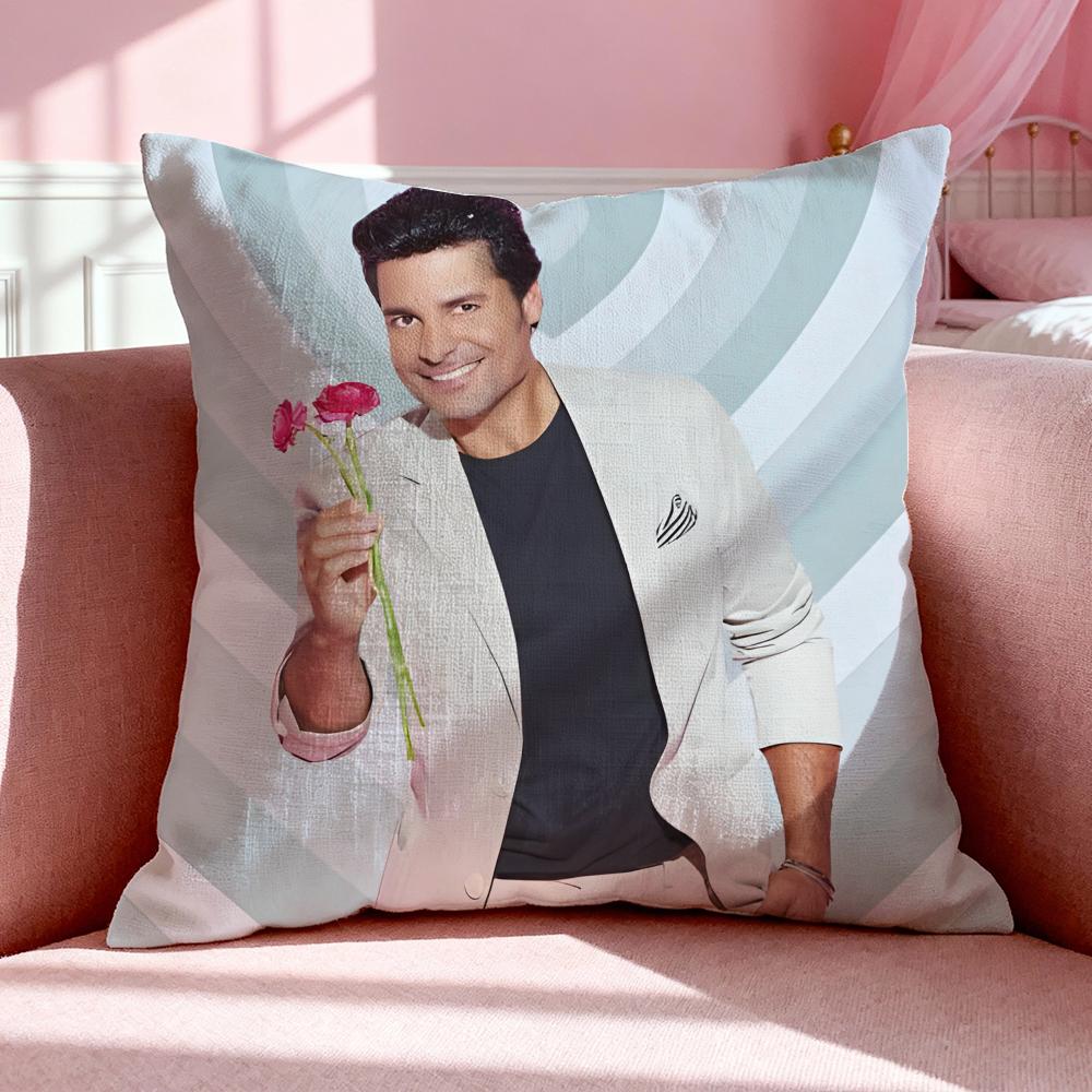 Мем C‑Chayanne Chiquito Мем Наволочка Дышащая Льняная Наволочка Летняя Без Запаха Экологически Чистая Невидимая Молния Стирка