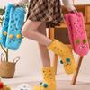 Mid Tube Thick Thermal Socks Plush Fleece Sock Women Kawaii Sleeping Slipper Socks  Winter