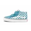 Sk8 Reissue Checkerboard Retro Mid-Top Kids Skate Shoes Blue White Kids Sneaker VN0A346Y30Y