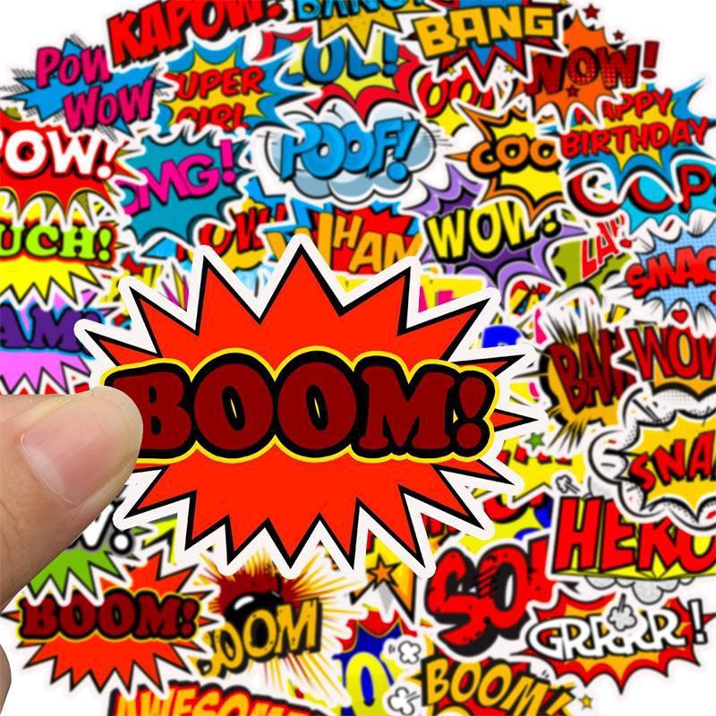 10/50PCS Rock Band Stickers Letter Graffiti Stickers for DIY Luggage Laptop Skateboard Motorcycle Bicycle Stickers