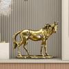 Horse Figurine Animal Sculpture Creative Art Craft Ornament Decorative Statue for Entrance, Shelf,
