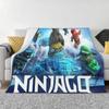 Плед Ninjagos Мягкий Теплый Фланелевый Плед Постельное белье для Кровати Гостиной Пикника Путешествия Дома Дивана
