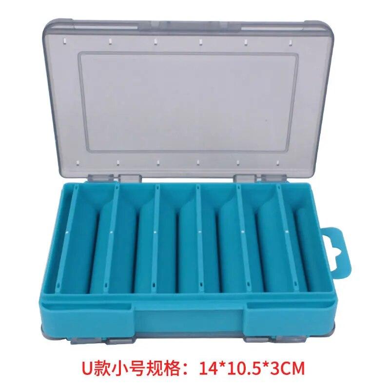 Коробка для аксессуаров Luya, размер U, деревянная коробка для креветок, коробка для приманки, коробка для хранения VIB Minobo Climb, прозрачная