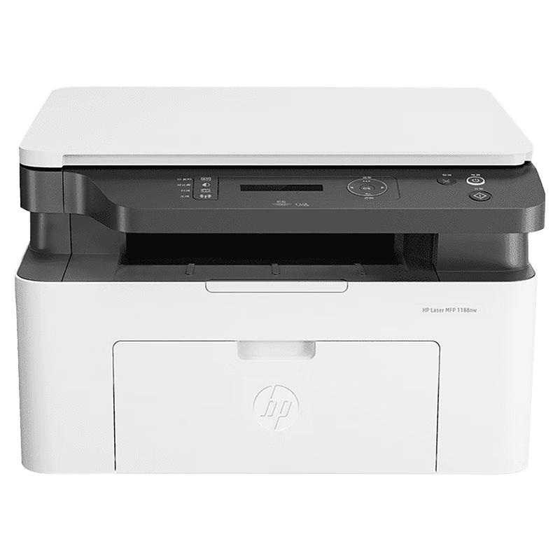 HP Серия 1188 МФУ A4 Черно-белый Лазерный CN вилка (адаптер в комплекте)