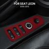 blsh7 Top Suede Trim Sticker For Seat Leon Altea 2005 2006 2007 2008 2009 2010 2011 2012 LHD RHD Car Door Lock Gear Shift Accessories