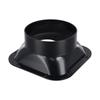 Соединитель воздуховода квадратный фланец ABS пластик для шланга диаметром 100-300 мм обратный клапан воздухоотводчик соединитель воздуховода фланец вентиляционной трубы