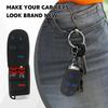 5 Buttons Car Key Fob Cover, Key Fob Case, Premium Soft Full Protection Keys Case Shell, Car Accessories 5 Button Silicone Remote Smart Protector